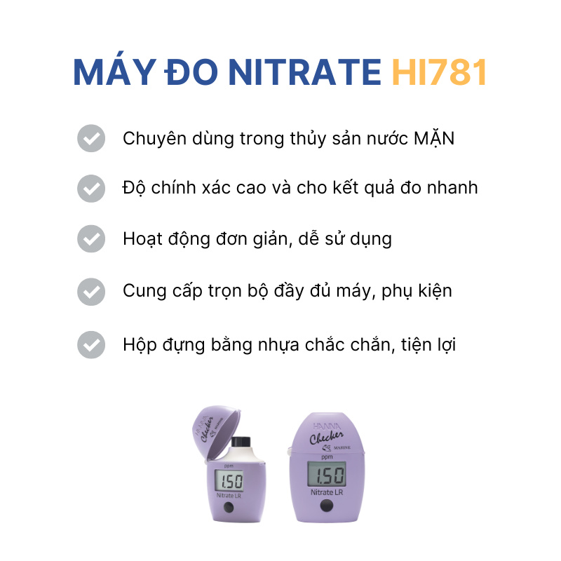 Máy đo Nitrate HI781 HANNA - Ảnh 6