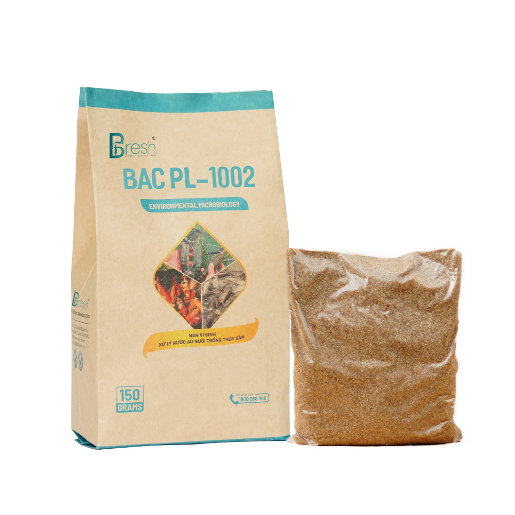 Chế phẩm vi sinh BAC PL1002 xử lý nước ao nuôi