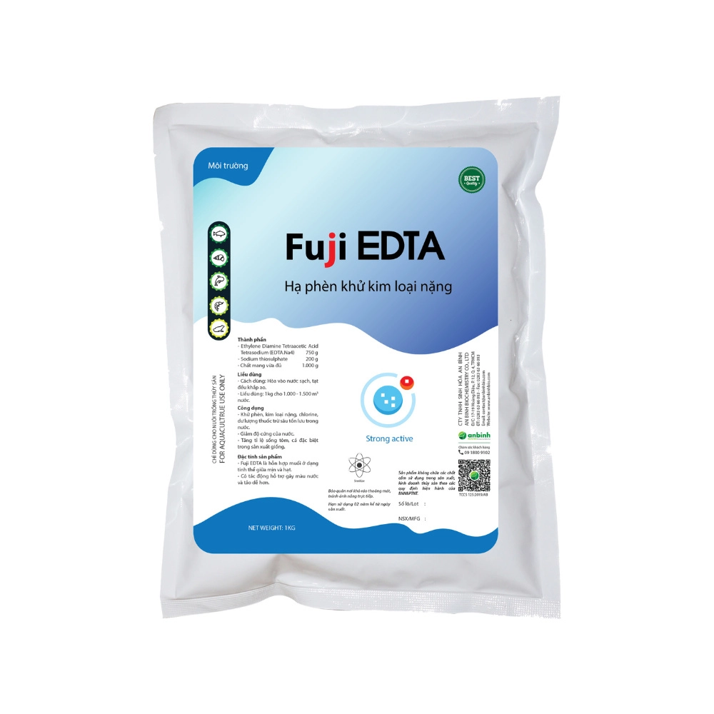 Fuji EDTA - Hạ phèn, khử kim loại nặng