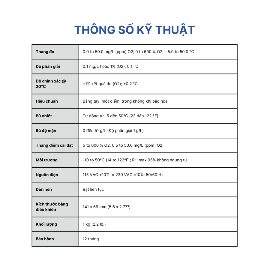 Máy đo oxy hòa tan HI8410 HANNA - Ảnh 5