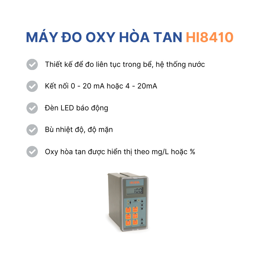 Máy đo oxy hòa tan HI8410 HANNA - Ảnh 6