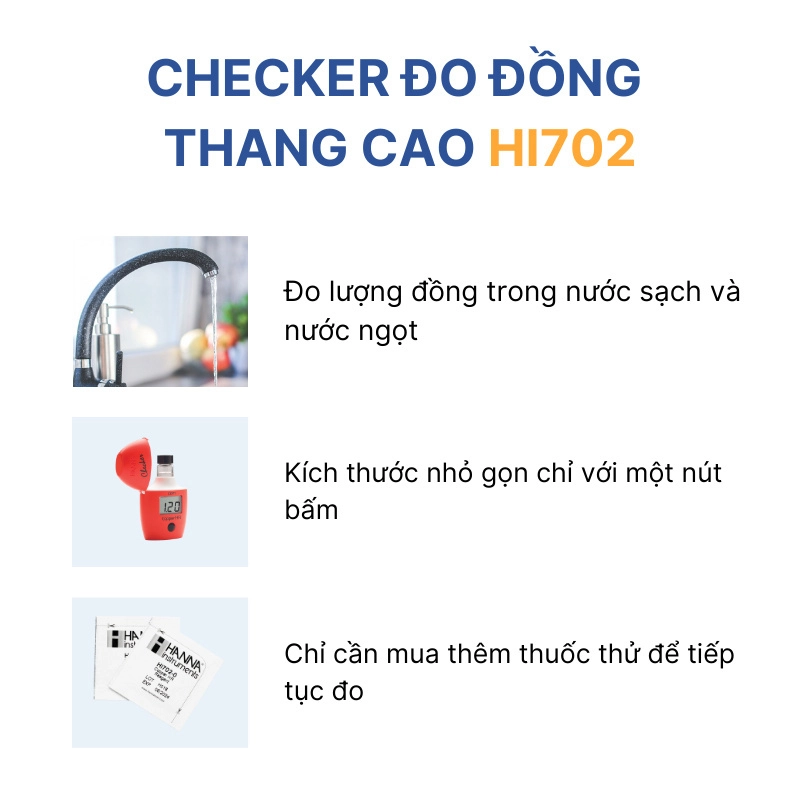 Máy đo đồng HANNA HI702 - Ảnh 6