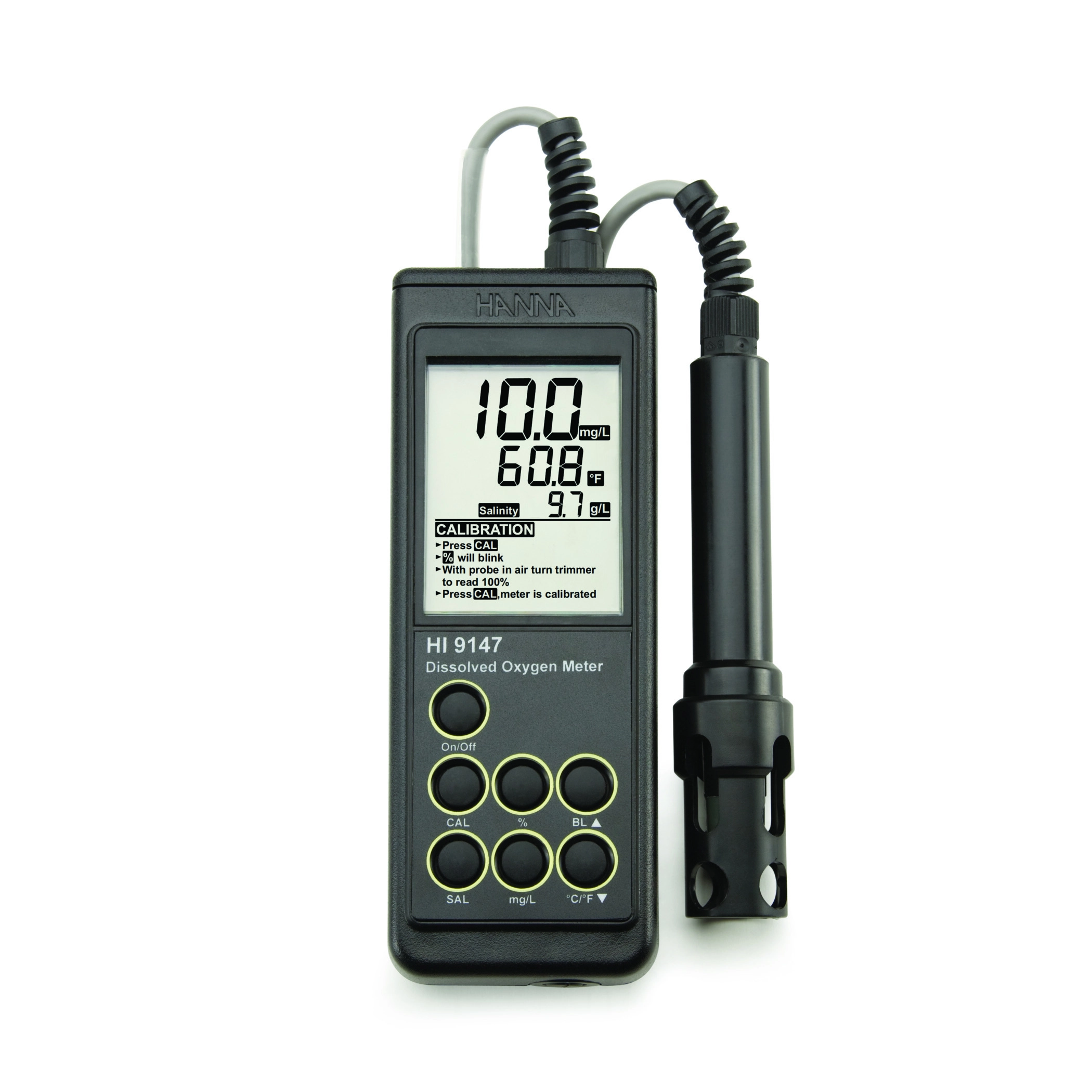 Máy Đo Oxy Hòa Tan/Nhiệt Độ HANNA HI9147 - Ảnh 3