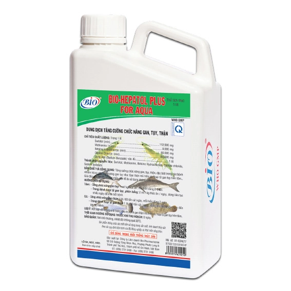 Bio-Hepatol Plus for Aqua tăng cường chức năng gan, tụy, thận