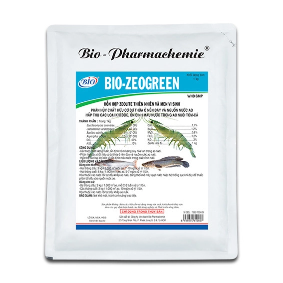 Bio-Zeogreen phân hủy chất hữu cơ dư thừa, hấp thụ các loại khí độc