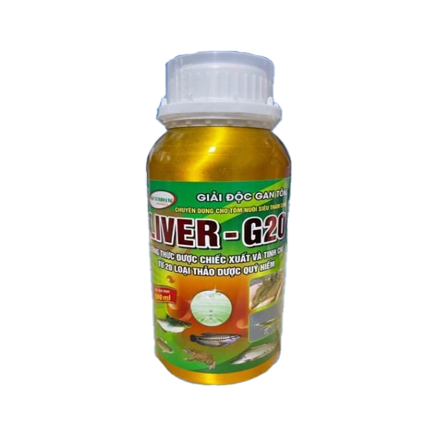 Liver G20 - Giúp bổ gan, tăng cường chức năng gan cho tôm cá