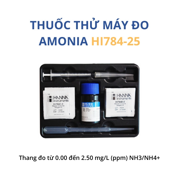 HI784-25 Thuốc thử Amonia - Ảnh 3