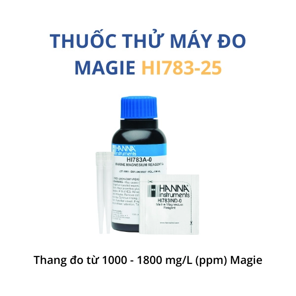 HI783-25 Thuốc thử Magie - Ảnh 3