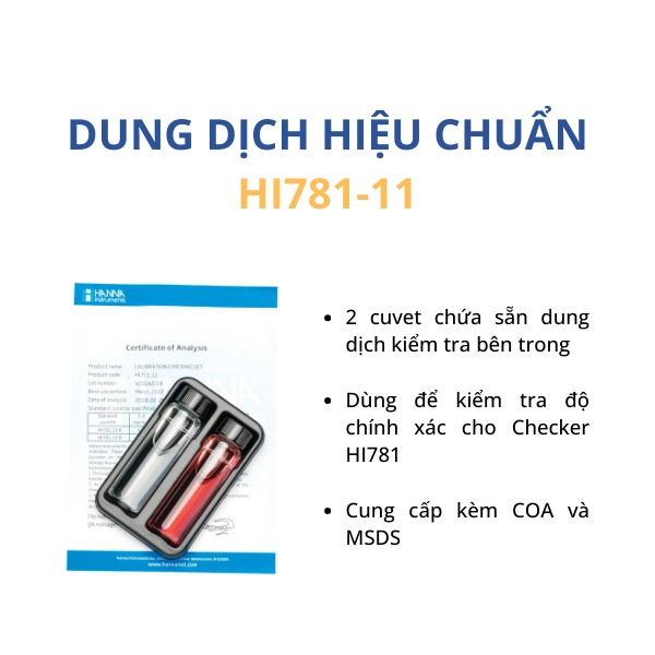 HI781-11 Dung dịch hiệu chuẩn Nitrate - Ảnh 3