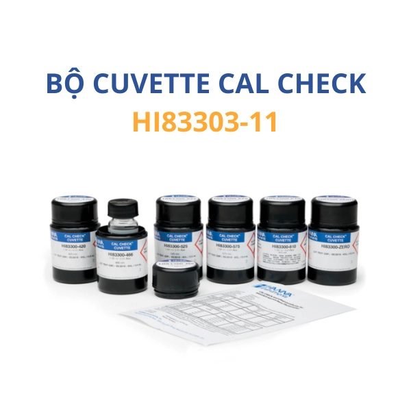 HI83303-11 Dung dịch hiệu chuẩn Máy đo HI83303-02 - Ảnh 3