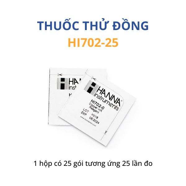 Thuốc thử đồng cho Checker HI702 - Ảnh 3