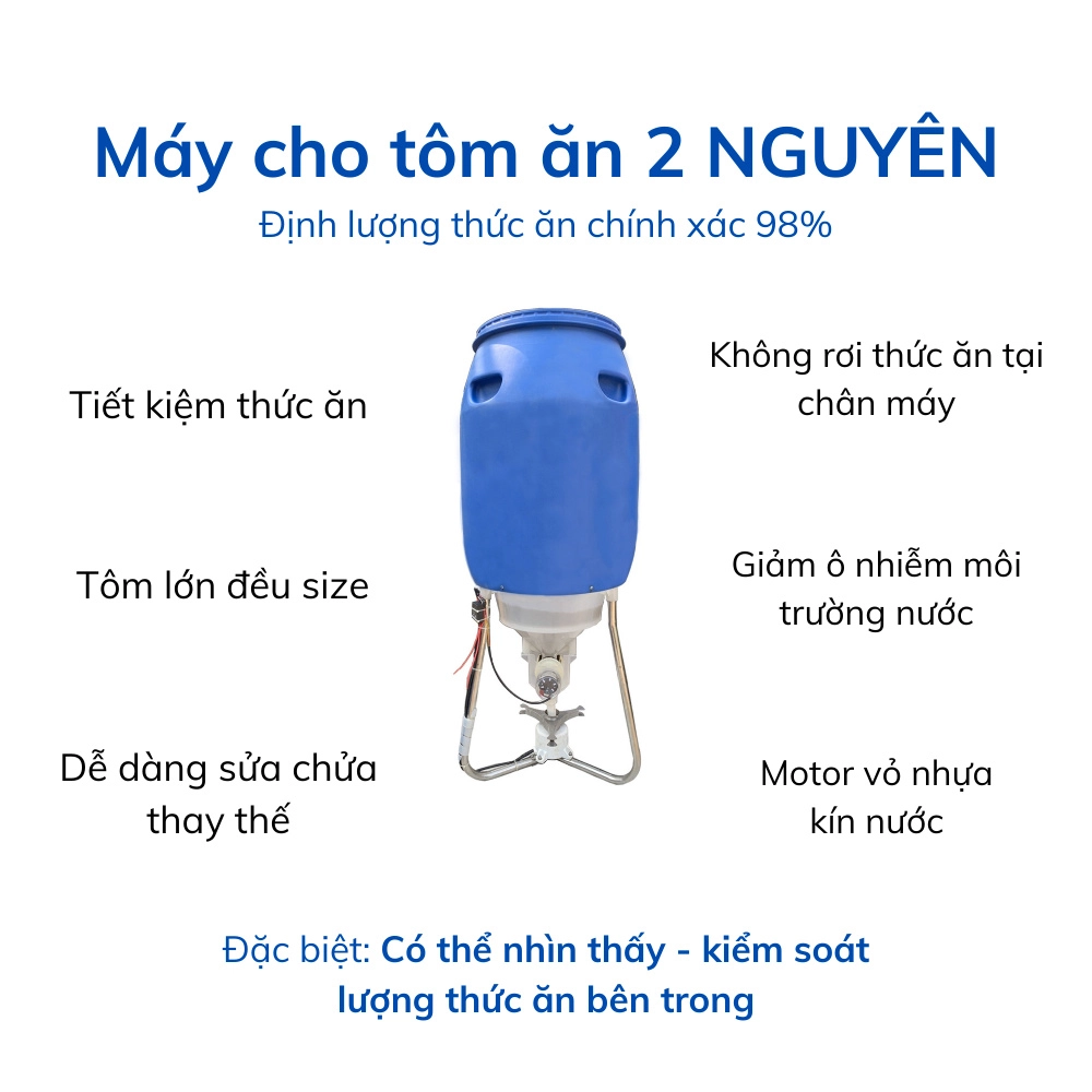 Máy cho tôm ăn 2NGUYEN - Ảnh 4