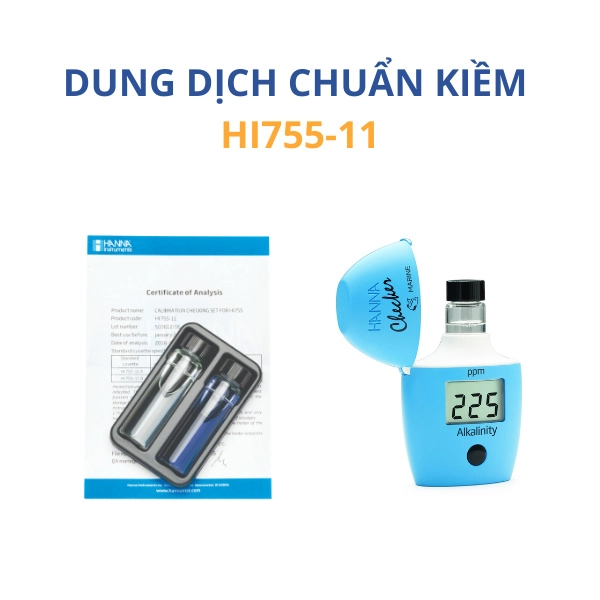 HI755-11 Dung dịch chuẩn kiềm - Ảnh 5
