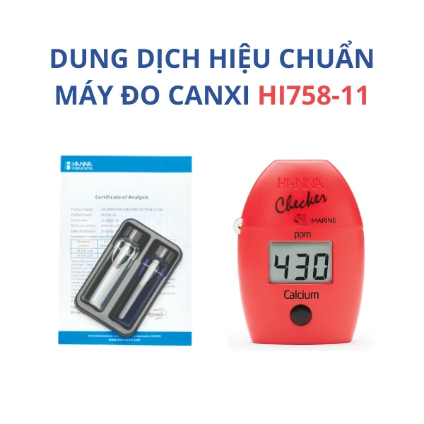 HI758-11 Dung dịch hiệu chuẩn - Ảnh 5
