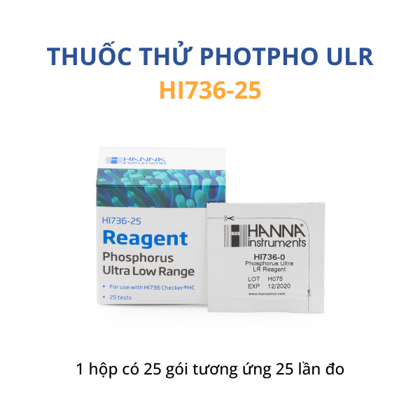 HI736-25 Thuốc thử Photpho - Ảnh 3