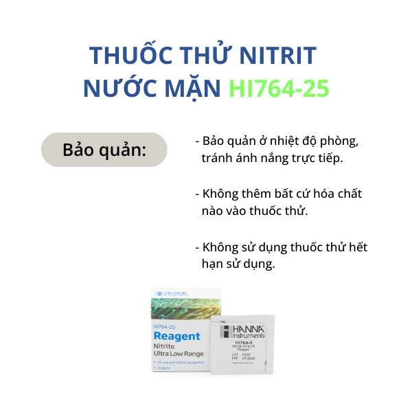 HI764-25 Thuốc thử Nitrit ULR - Ảnh 6