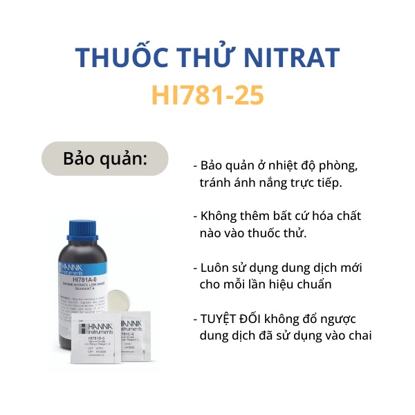 HI781-25 Thuốc thử Nitrate - Ảnh 6