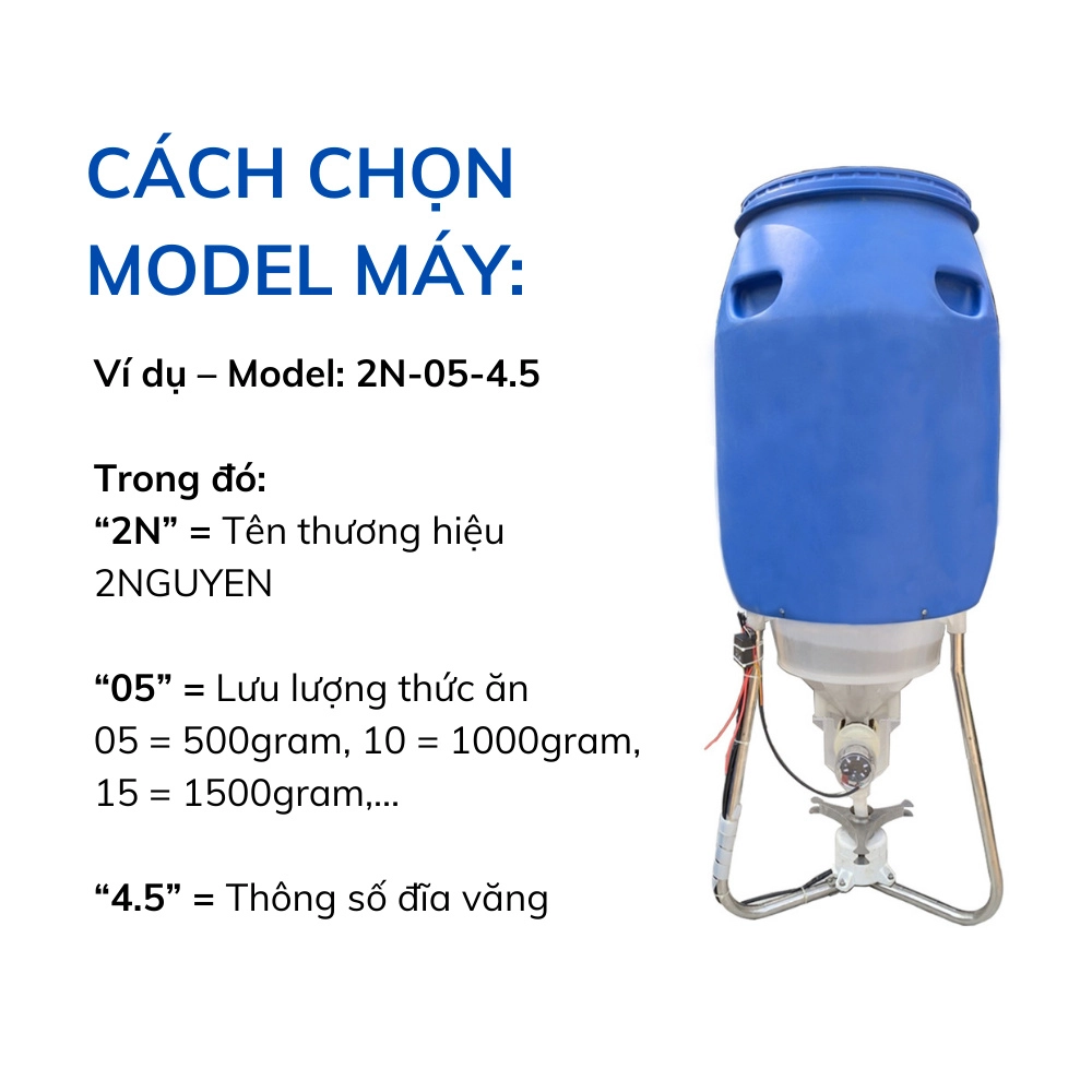 Máy cho tôm ăn 2NGUYEN - Ảnh 6