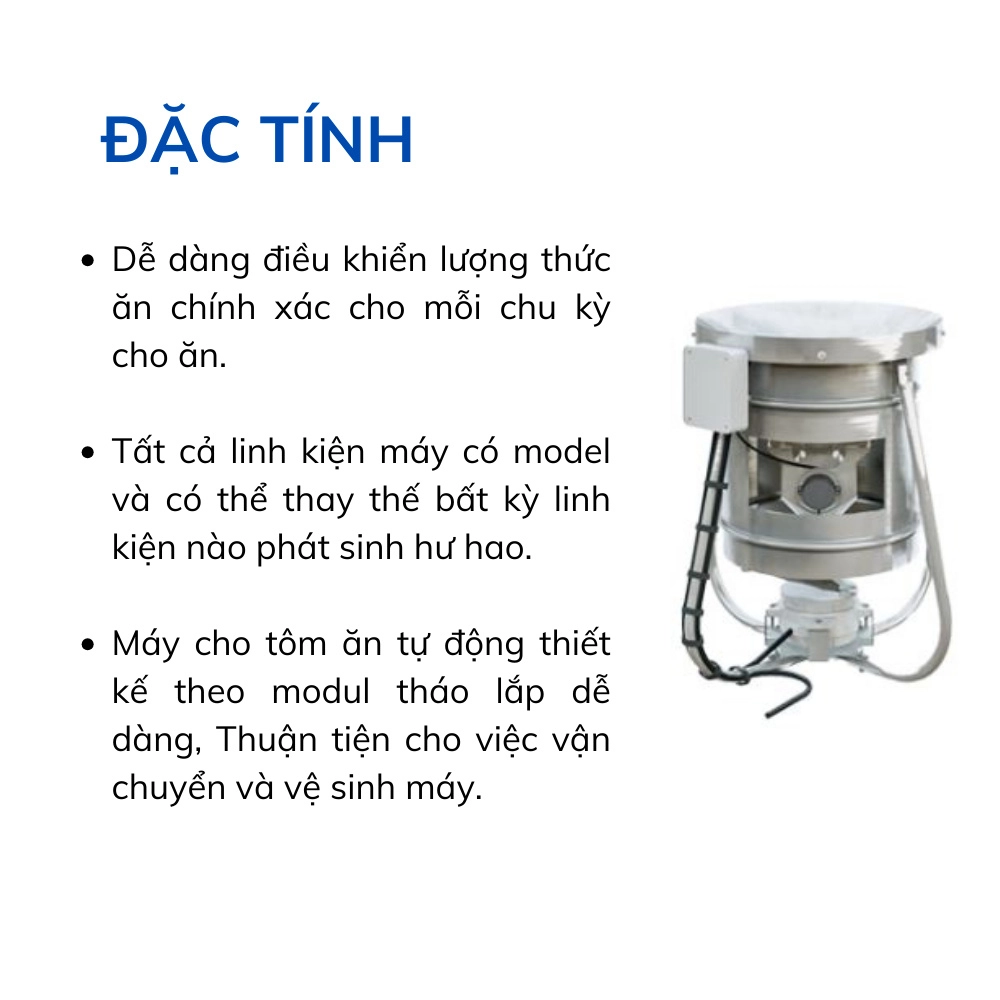 Bộ định lượng máy cho tôm ăn - Ảnh 4