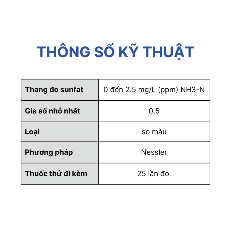 Bộ kiểm tra Amonia HANNA HI3826 - Ảnh 4