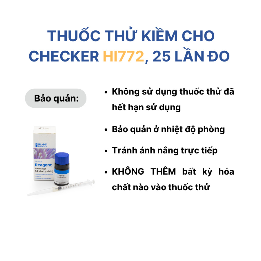 Thuốc Thử Kiềm HI772-26 - Ảnh 5