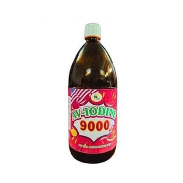 AV IODINE 9000 Diệt khuẩn phổ rộng