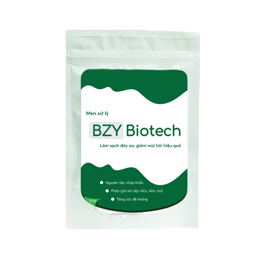 BZY Biotech Làm sạch đáy ao, giảm mùi hôi hiệu quả