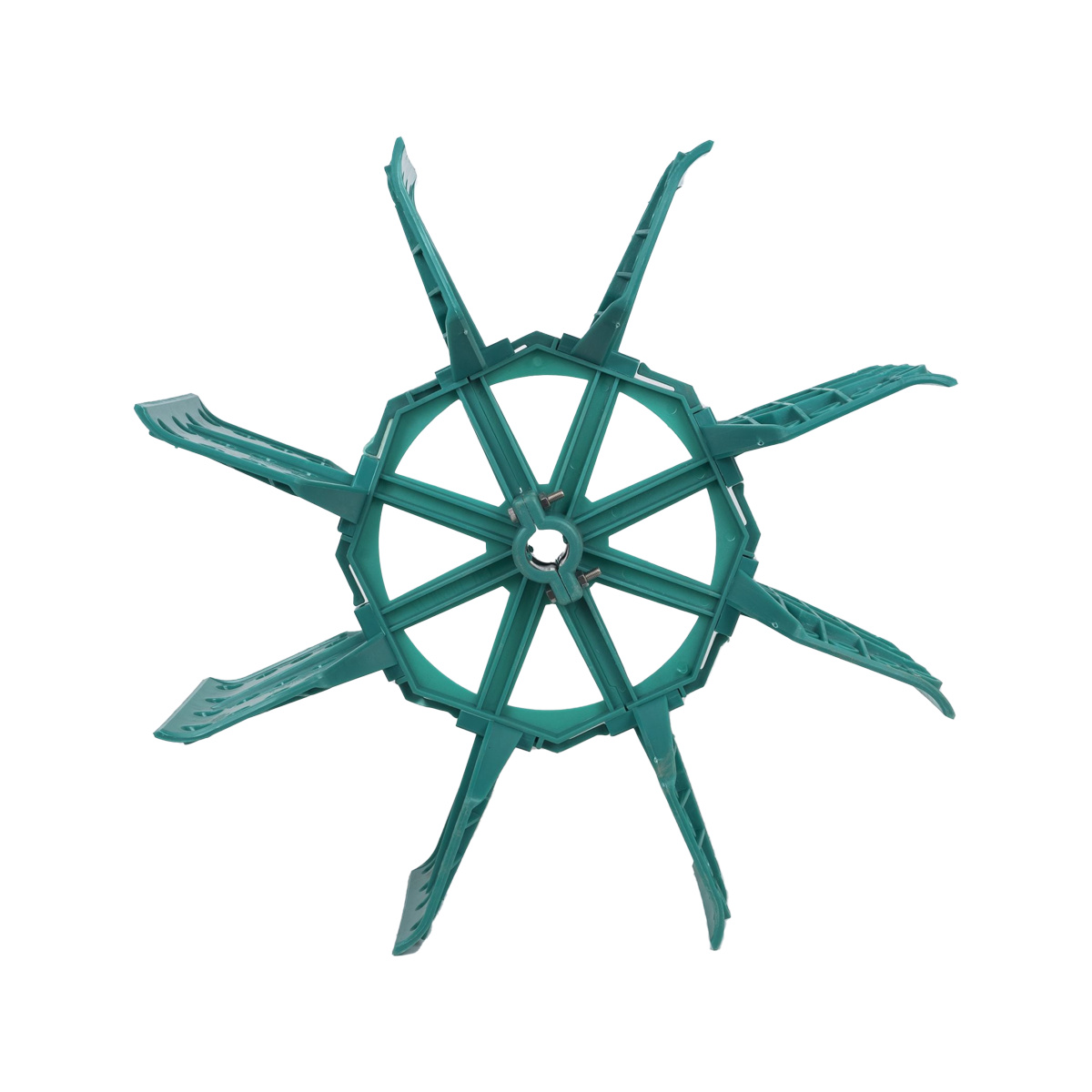 Cánh quạt nuôi tôm – Bộ quạt trục 2TP có tán 201 cánh muỗng - Ảnh 3