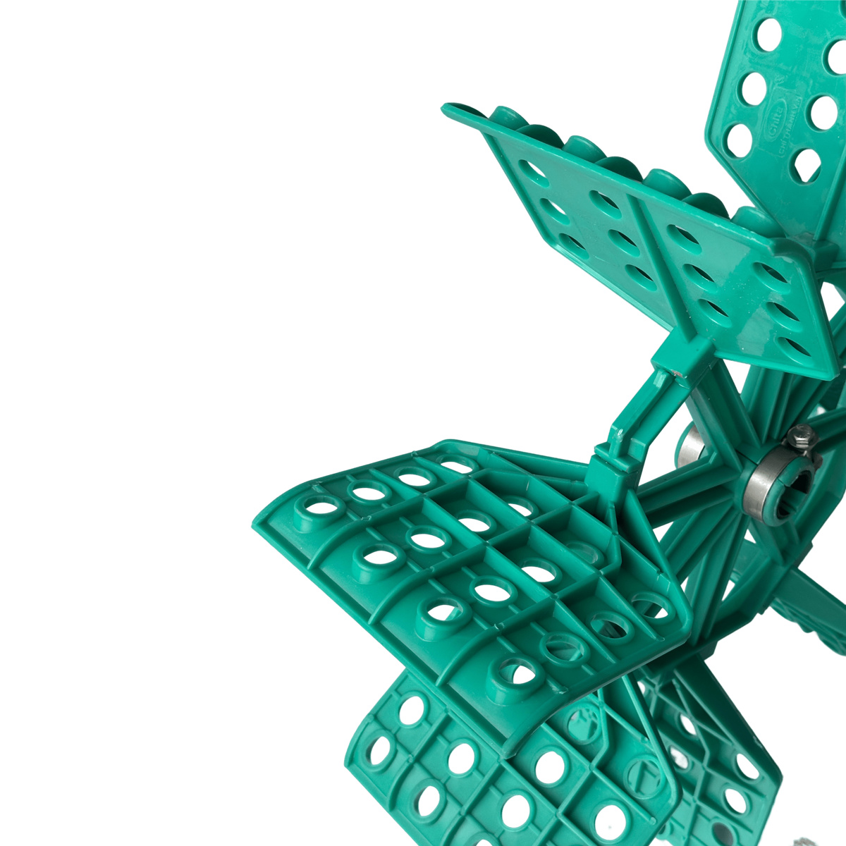 Cánh quạt nuôi tôm – Bộ quạt trục 2TP cổ dê cánh lá (truyền thống) - Ảnh 4