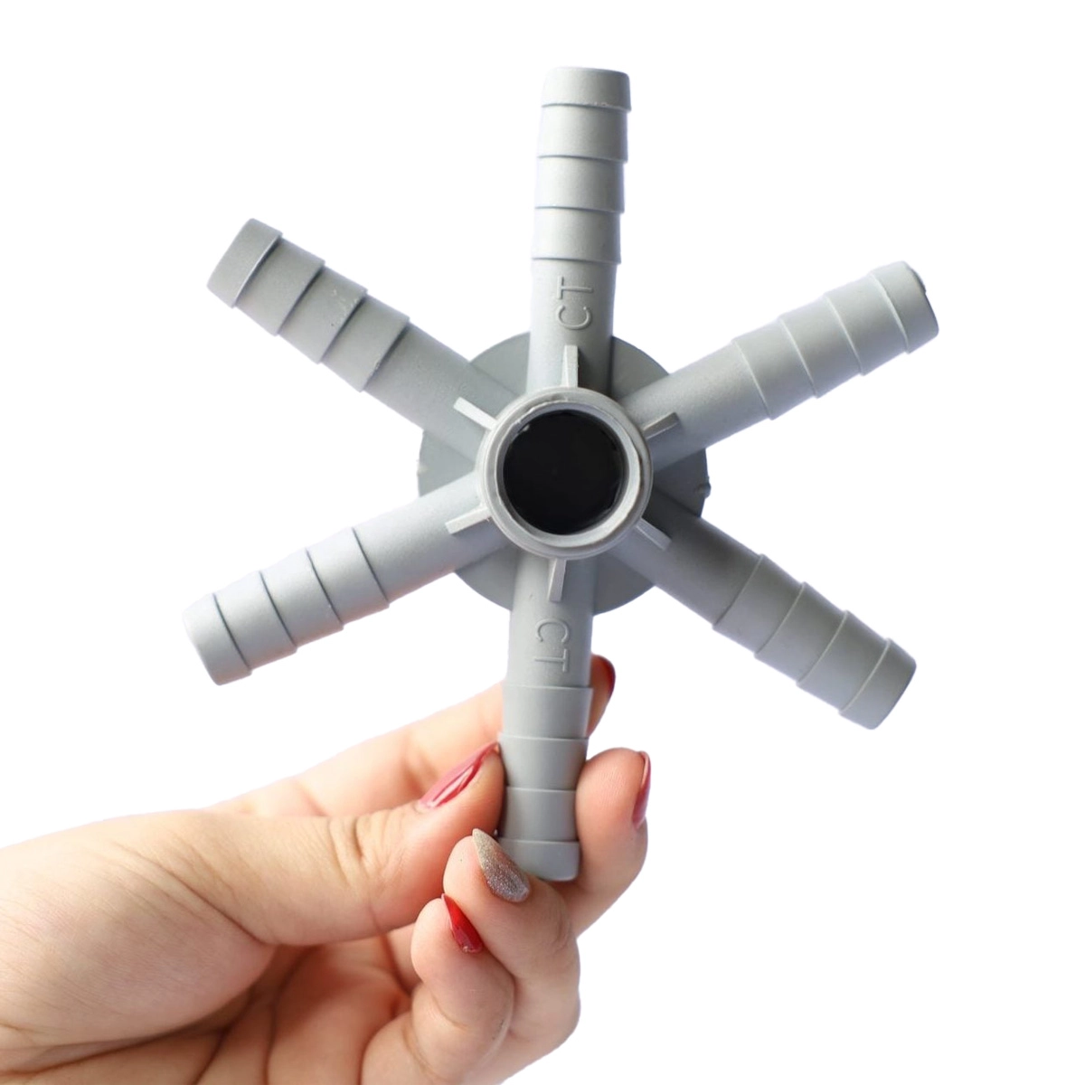 Phụ kiện nối ống – Chia 6 PVC - Ảnh 3