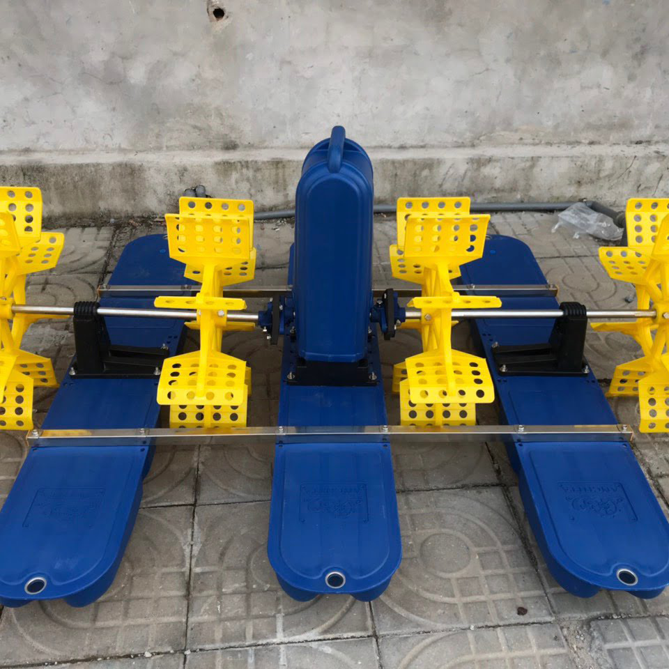 Dàn quạt nước tạo oxy Đài Loan 4 cánh 2HP/220V - Ảnh 3