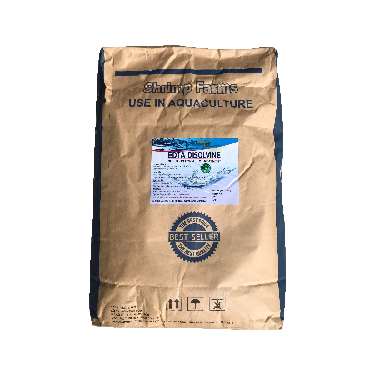 EDTA DISOLVINE – Giảm kim loại nặng, khử phèn