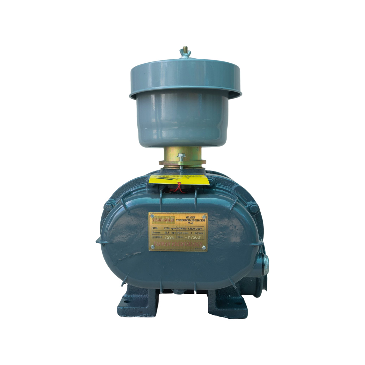 Máy thổi khí tạo oxy TAIWAN 65W – Bô sắt (Thùng giấy) - Ảnh 4