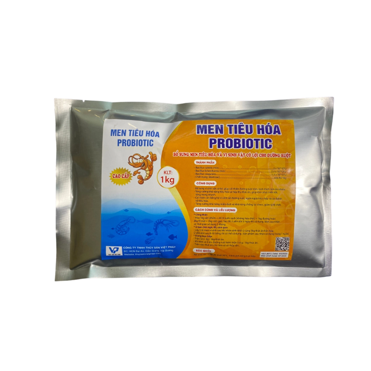 Men tiêu hóa PROBIOTIC cho tôm