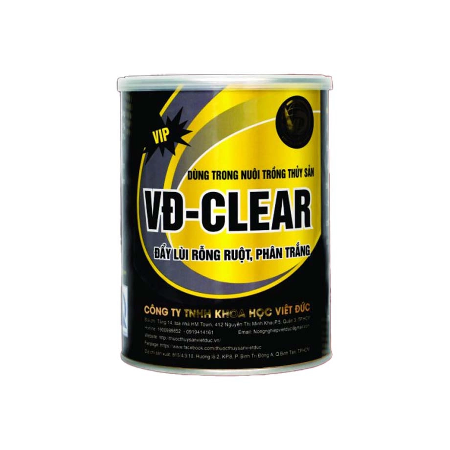 VĐ-CLEAR Đẩy lùi rỗng ruột, phân trắng