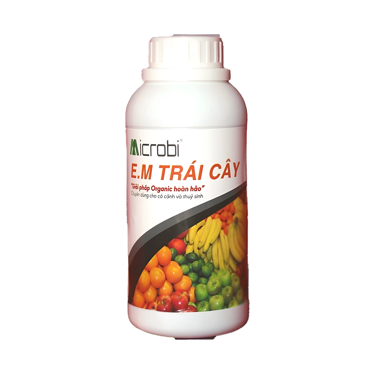 Vi sinh E.M Trái Cây tạo hệ miễn dịch giúp tôm cá tép háu ăn, tăng cường lợi khuẩn, khử khí độc hại (NH3, H2S,..)