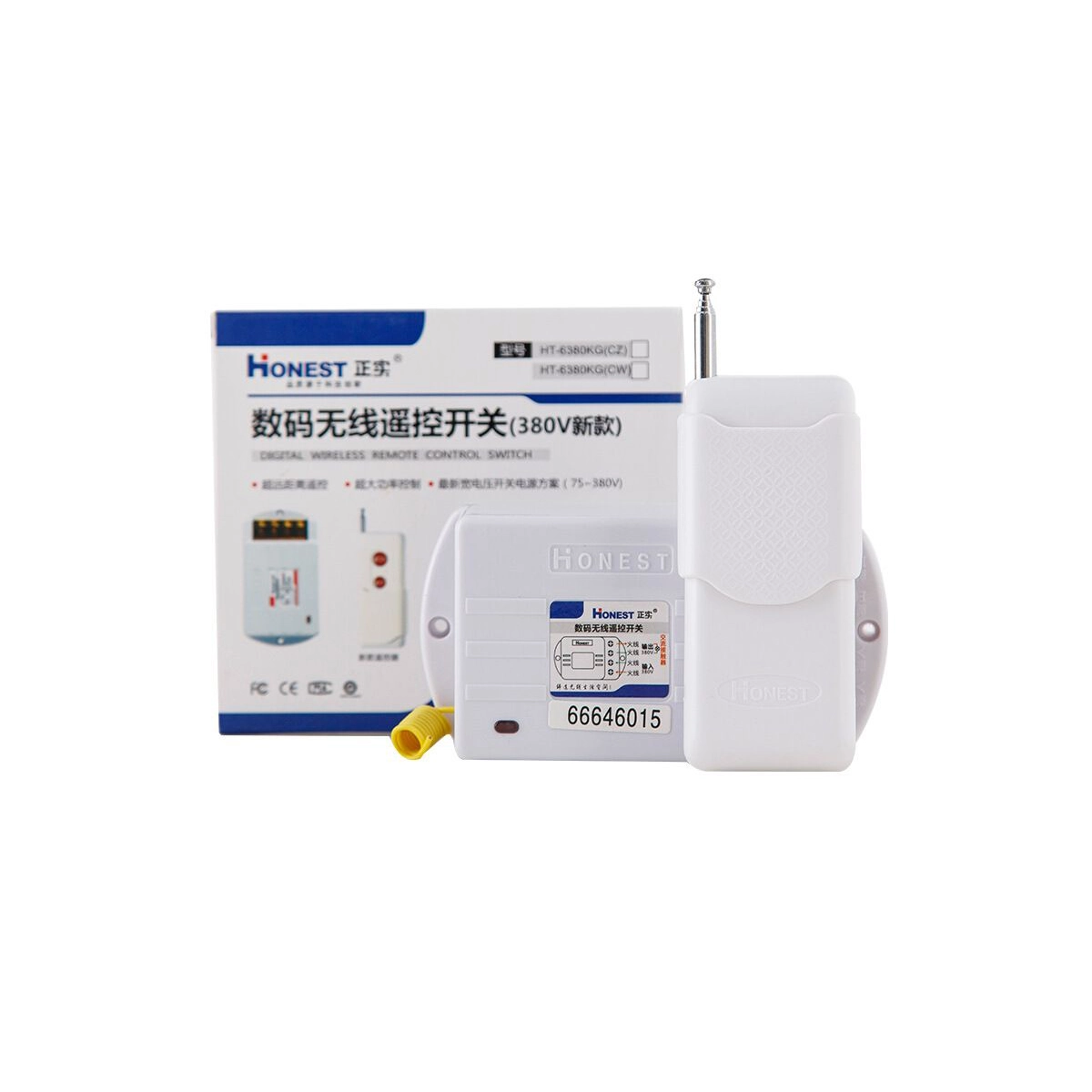 Điều khiển từ xa 380V dùng cho cho điện 3 pha (phải dùng thêm khởi động từ) - Ảnh 3
