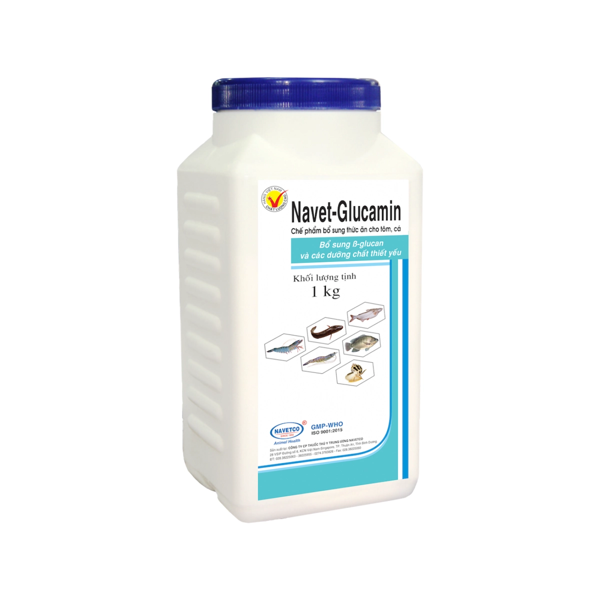 Chế phẩm bổ sung dạng bột NAVET-GLUCAMIN cho tôm cá