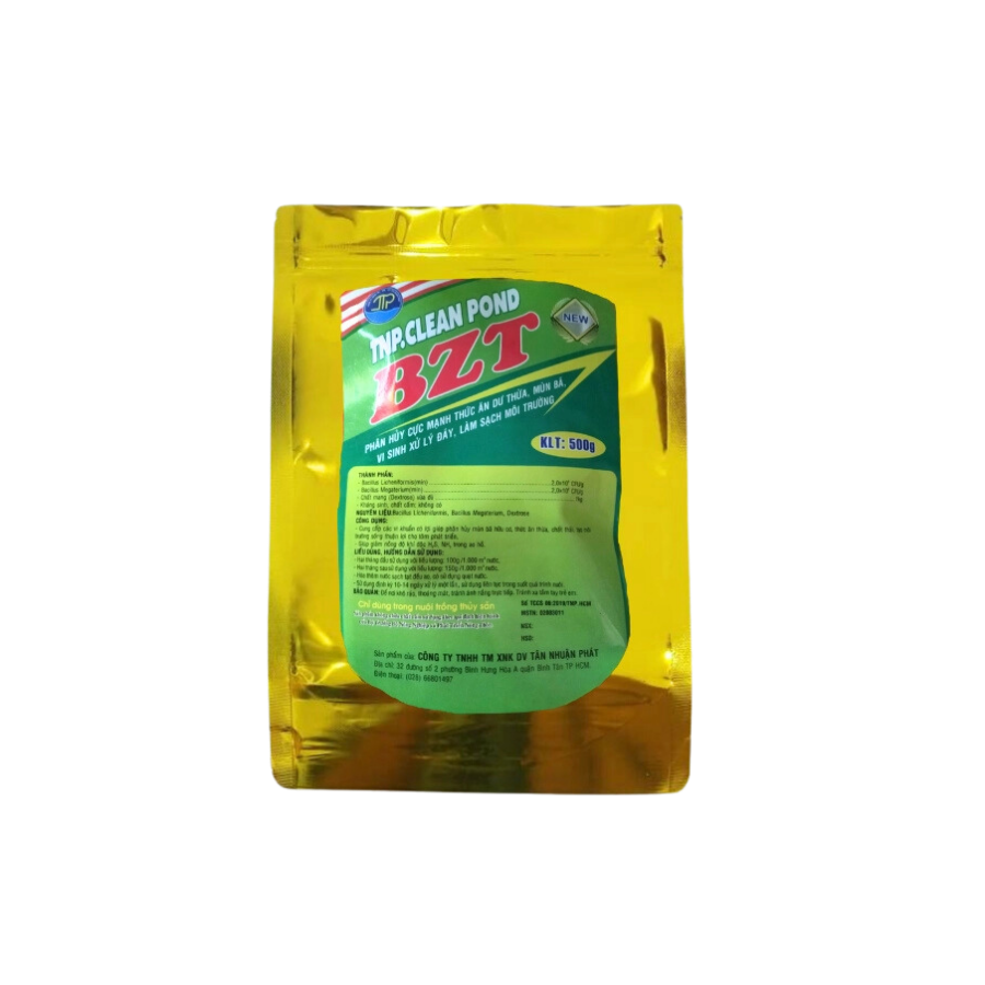 Vi sinh TNP.CLEAN POND BZT xử lý đáy, làm sạch môi trường