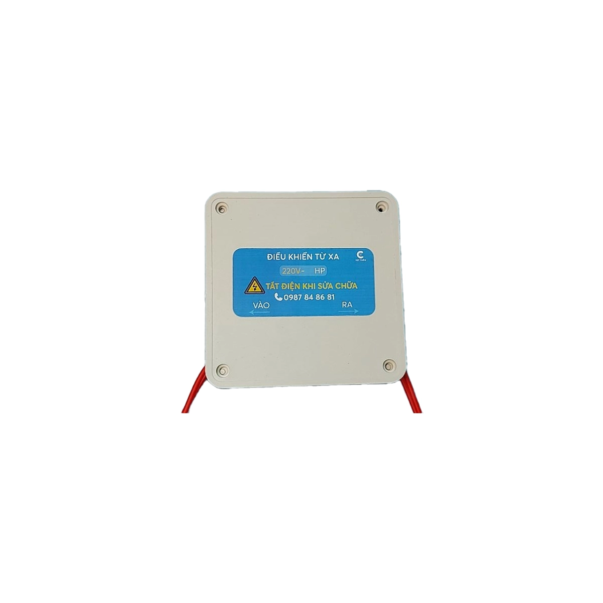 Thiết bị điều khiển từ xa quạt bơm nước công suất lớn 3hp 4hp 1pha khoảng cách thực 500m - Ảnh 3