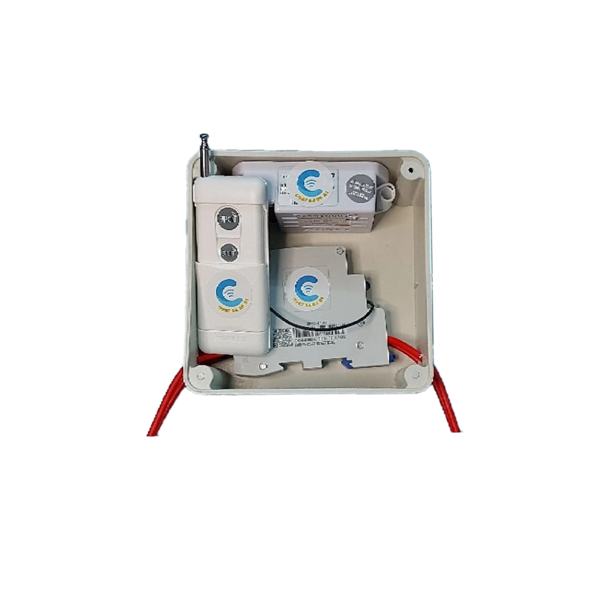 Thiết bị điều khiển từ xa quạt bơm nước công suất lớn 3hp 4hp 1pha khoảng cách thực 500m - Ảnh 4