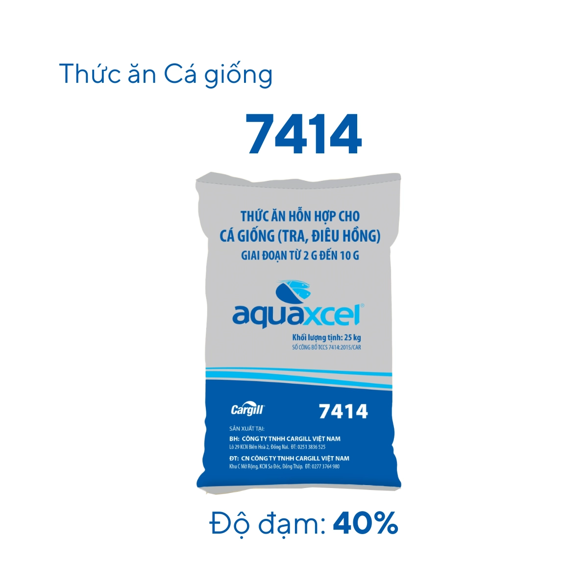 Thức ăn hỗn hợp cho cá giống 7414 - Ảnh 3