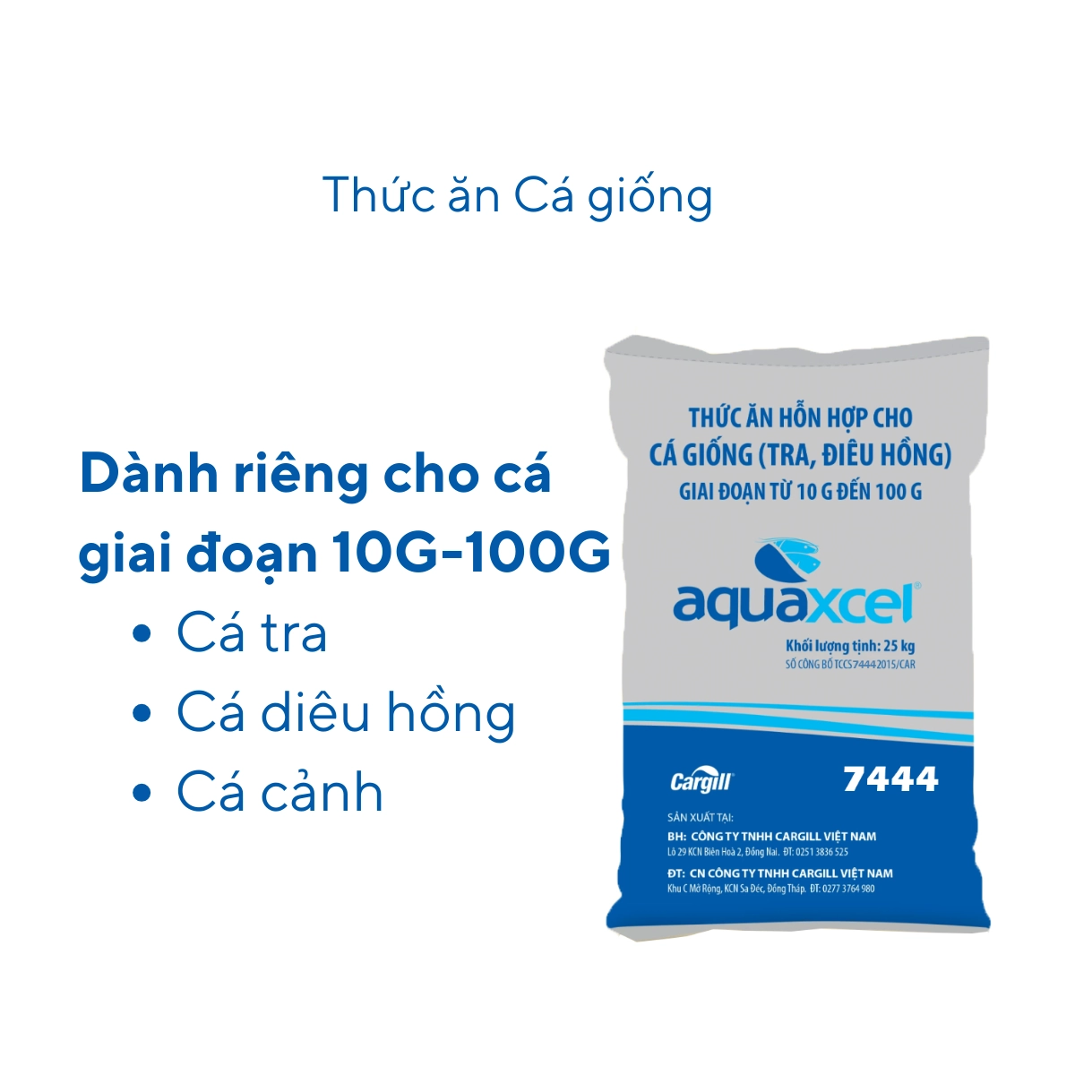 Thức ăn hỗn hợp cho cá giống 7444 - Ảnh 5