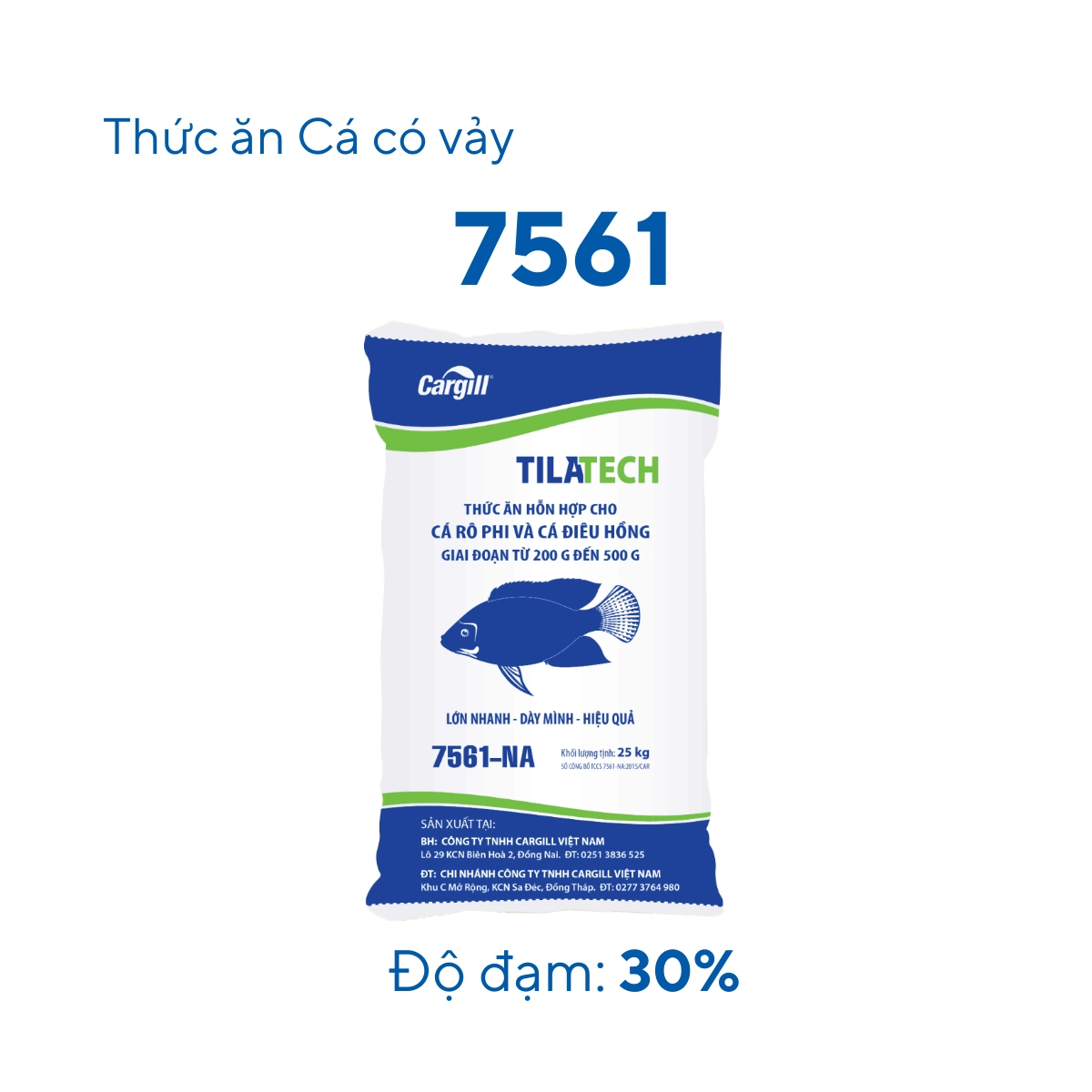 Thức ăn hỗn hợp cho cá có vảy 7561 - Ảnh 3