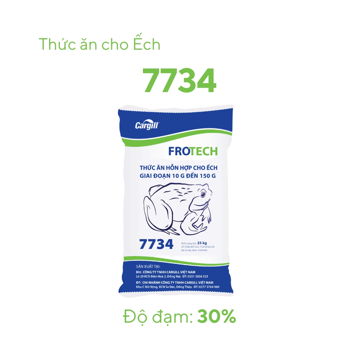 Thức ăn hỗn hợp cho ếch 7734 - Ảnh 3