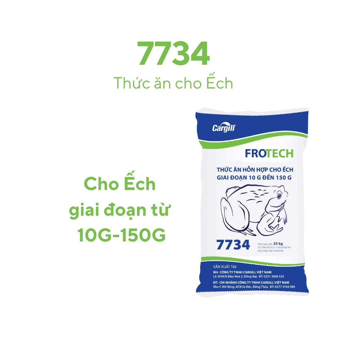 Thức ăn hỗn hợp cho ếch 7734 - Ảnh 5