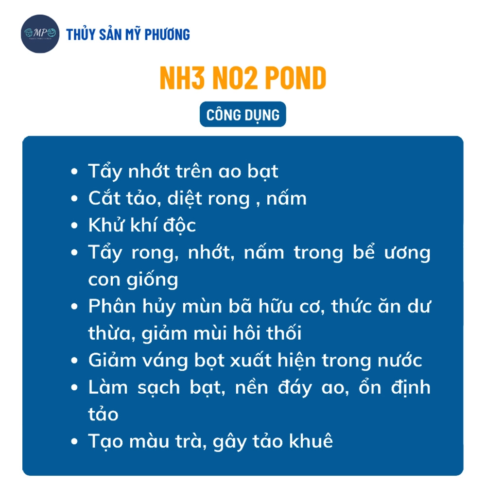 NH3 NO2 POND - Ảnh 5