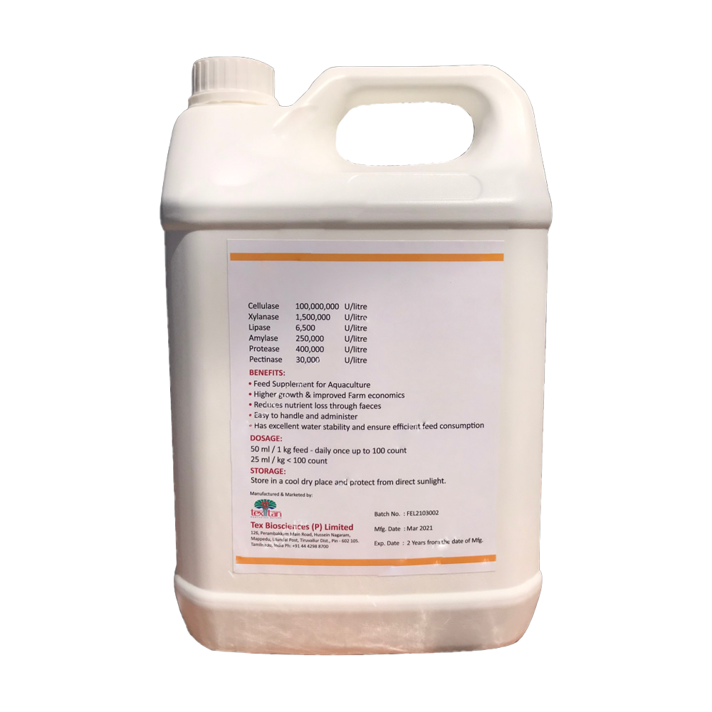 Galzyme Liq Conc: Enzyme tiêu hóa, hỗ trợ điều trị phân trắng trên tôm - Ảnh 3