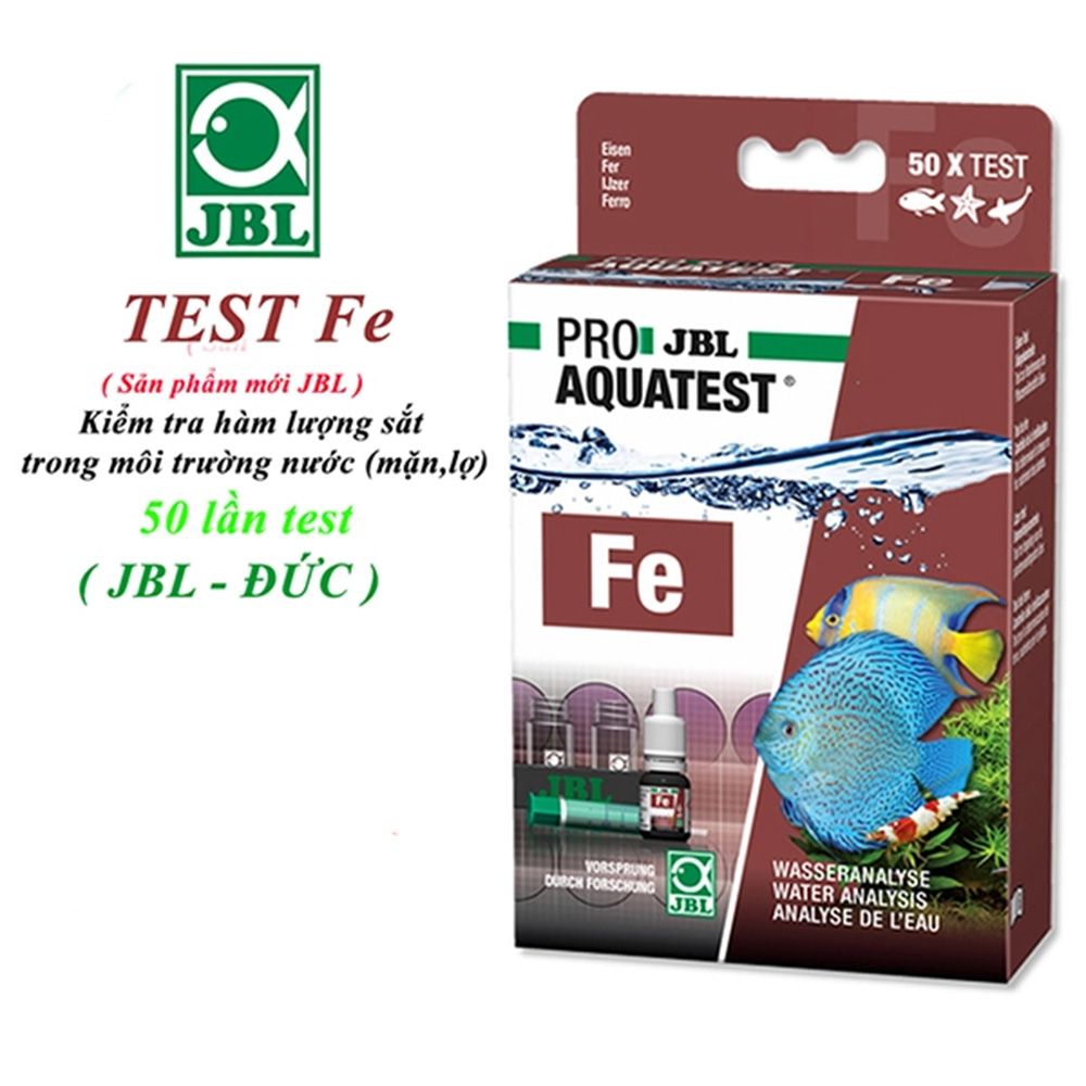 Test nhanh Fe (sắt) - Ảnh 3