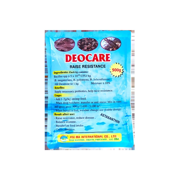 Vi sinh DEOCARE xử lý khí độc